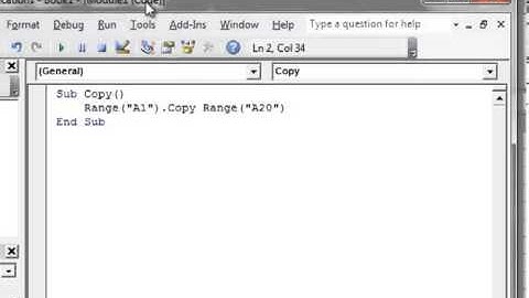 Excel 2010 VBA Tutorial 8: Copying Cell Ranges and Formatting