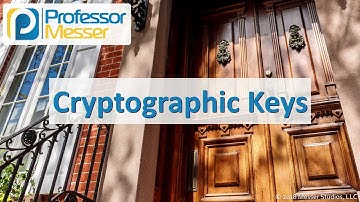 Cryptographic Keys - CompTIA Security+ SY0-501 - 6.1