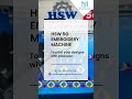 THE NEXT GEN SEWING MACHINE - HSW 5G EMBROIDERY SEWING MACHINE
