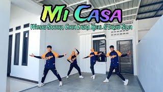 Mi Casa  Whisnu Santika Cinta Laura Liquid Silva  Zumba  Tiktok Viral  Happy Role Creation