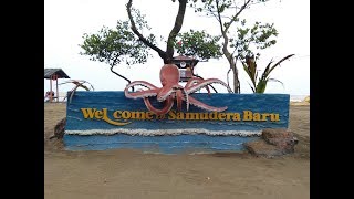 Pantai Samudra Baru Karawang (Keindahan Pantai Alami)