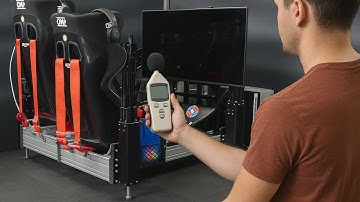 COG-SHH-3DOF Motion System | RAW Sonometer Noise Levels | Assetto Corsa