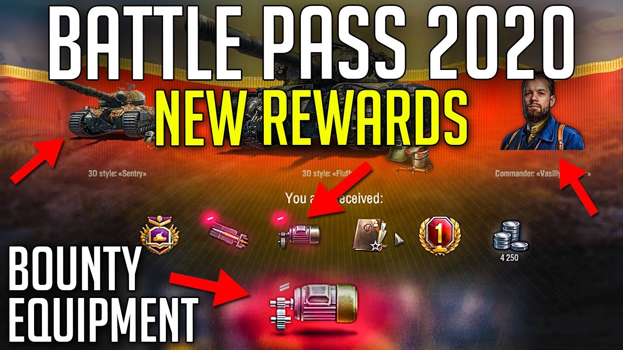 New Battle Pass New Bounty Equipment In Update 1 8 World Of Tanks Update 1 8 Patch Review