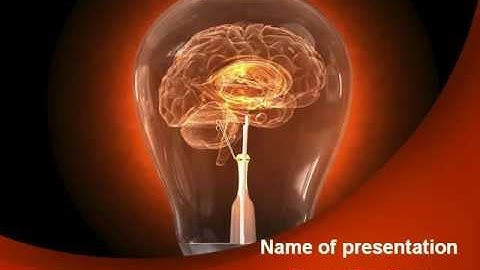 Artificial Brain PowerPoint Template by PoweredTemplate.com