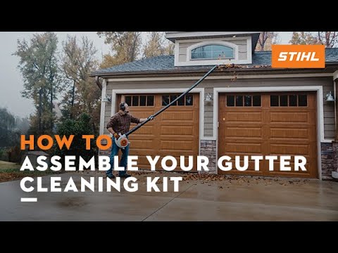 How to Assemble Your Gutter Cleaning Kit