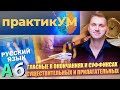 Русский язык. Подготовка к ЦТ. А6. Гласные в окончаниях и суффиксах существительных и прилагательных