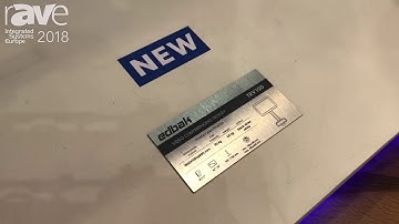 ISE 2018: Edback Introduces TRV100 Video Conference Trolley