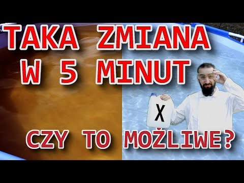 Jak oczyścić wodę w basenie i pozbyć się brązowego zabarwienia w 5 minut.