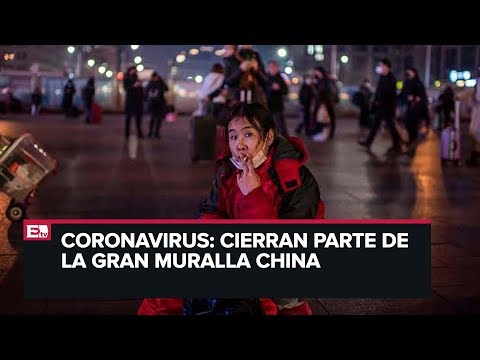 Cierran parte de la Gran Muralla China por coronavirus