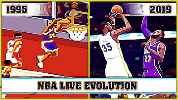 NBA LIVE evolution [1995 - 2019]
