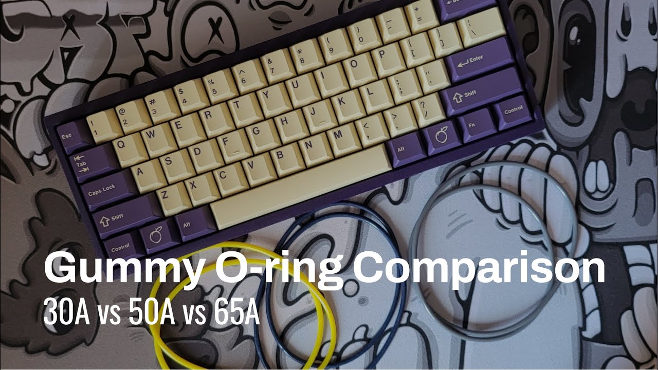 Which gummy Oring should you use? 30A 50A 65A durometer YouTube