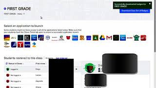 Downloading and Printing Clever Badges