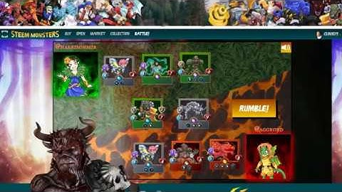 Steem Monsters Test Net Battles!