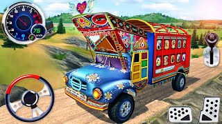 Real Indian Cargo Truck Driving - Offroad Asian Transport Drive Simulator 3D - Android GamePlay screenshot 3