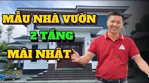 MẪU NHÀ VƯỜN HAI TẦNG MÁI NHẬT/ XÂY NHÀ TRỌN GÓI BẮC NINH #boxhome  #nhavuondep #xaynhatrongoi