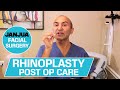 RHINOPLASTY POST OP CARE - DR. TANVEER JANJUA - NEW JERSEY