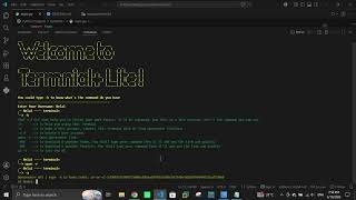 Terminal+ lite - CS50X final project screenshot 5