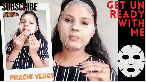 💆Get unready with me! | Skincare routine | Normal to Dry Skin Routine #skincare #naturalglow