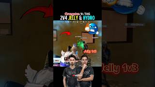 Jelly &amp; Hydro  2v4 vs Orangutan 😳🔥 #jonathan #hydro ##bgmi