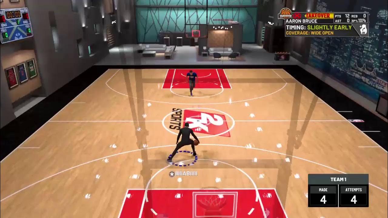 NBA 2k21 park gameplayLike and sub YouTube