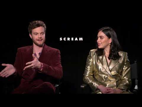 SCREAM Video Interview: Melissa Barrera & Jack Quaid Compare Filming 'Scream' to Playing 'Among Us'!