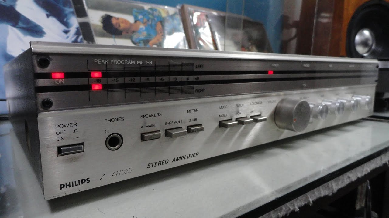 O Rei do Som - Amplificador Philips AH-325 - YouTube