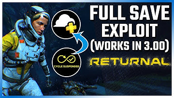 Full Save Feature Exploit: Keep your Save States (Works in Update 3.00!) - Returnal (PS5)