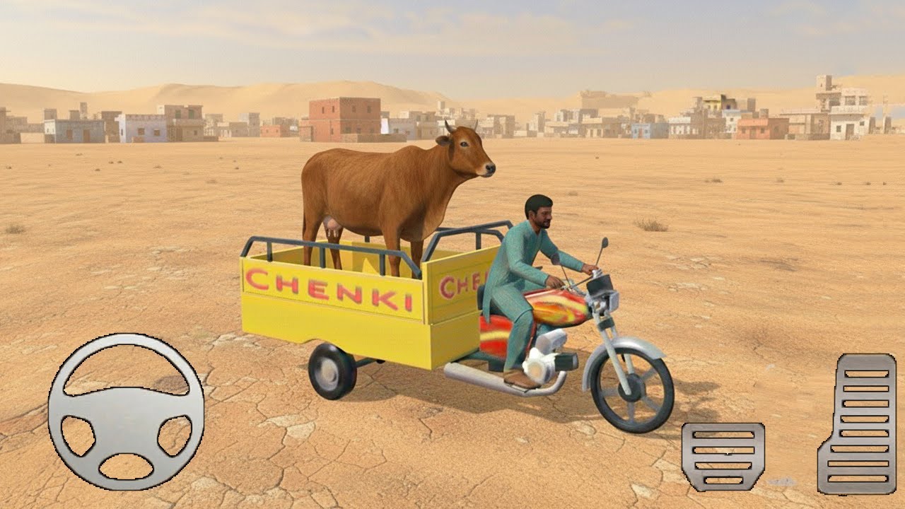 Desert Animal Delivery Simulator – محاكاة توصيل الحيوانات عبر الصحراء والطرق الرملية