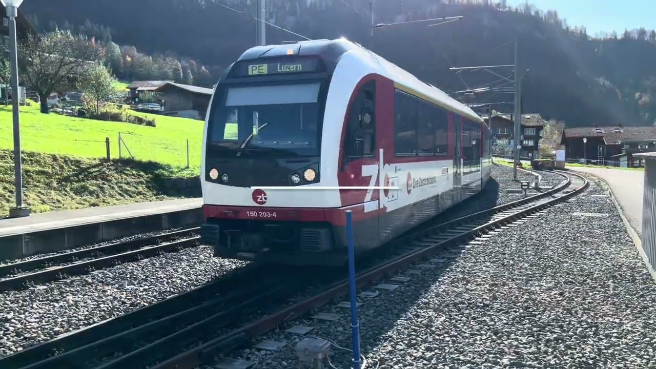 Zugfahrten Brünig / Trainrides to Brünig Pass