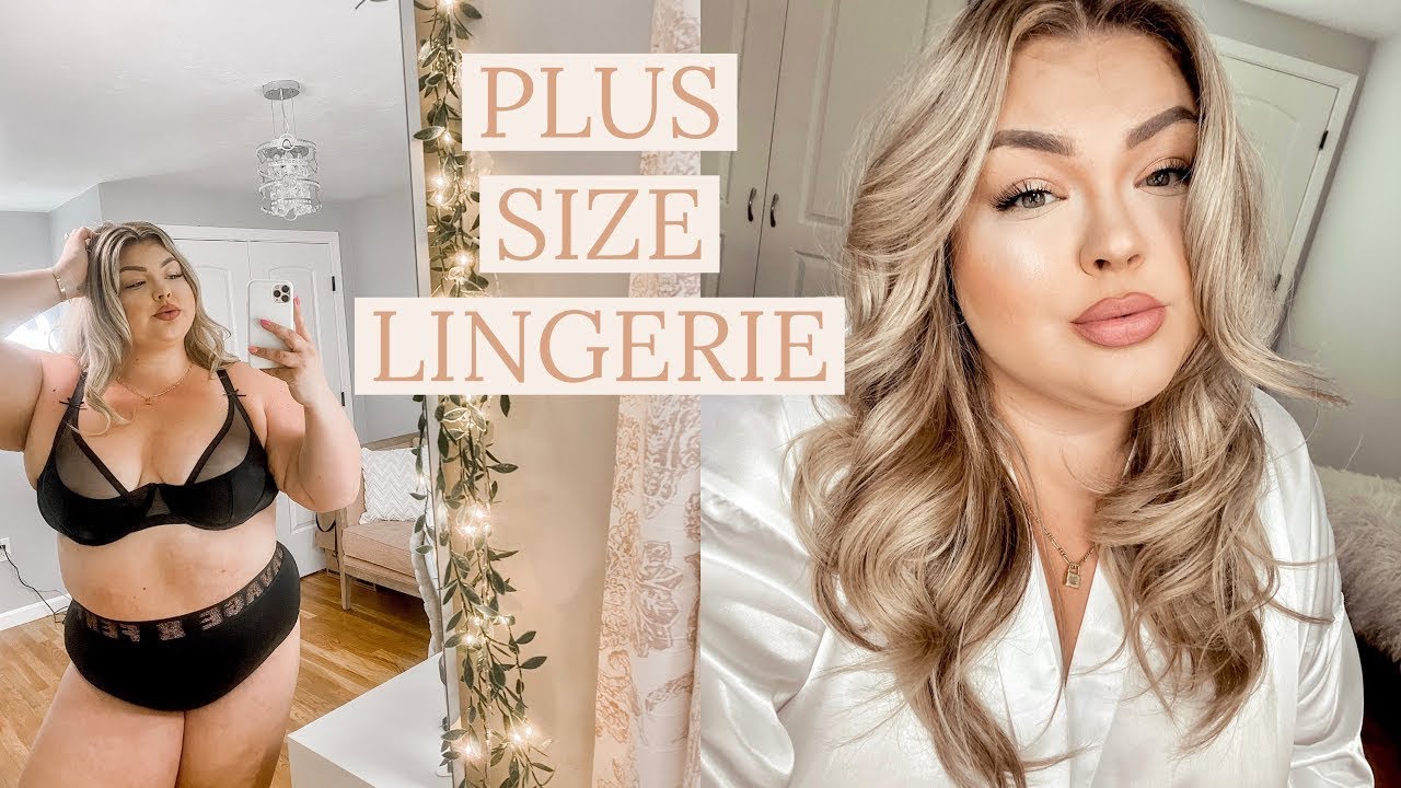 Plus Size Lingerie Try On Haul SUMMER YouTube