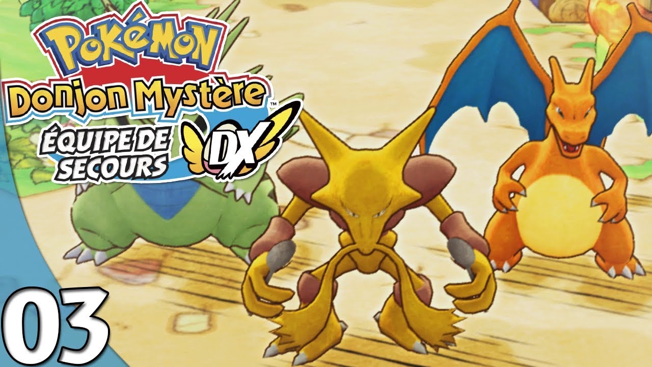 Pokémon Donjon Mystère: Equipe De Secours DX - #03 - L'Equipe De