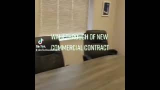 Commercial Janitorial Cleaning walk through of new Lyft account
