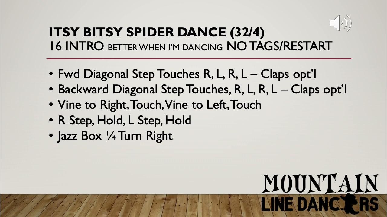 Itsy Bitsy Spider Dance YouTube