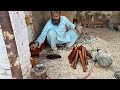 Roadside Craftsman Making Wooden Mortar &amp; Pestle | It is Amazing to Watch 