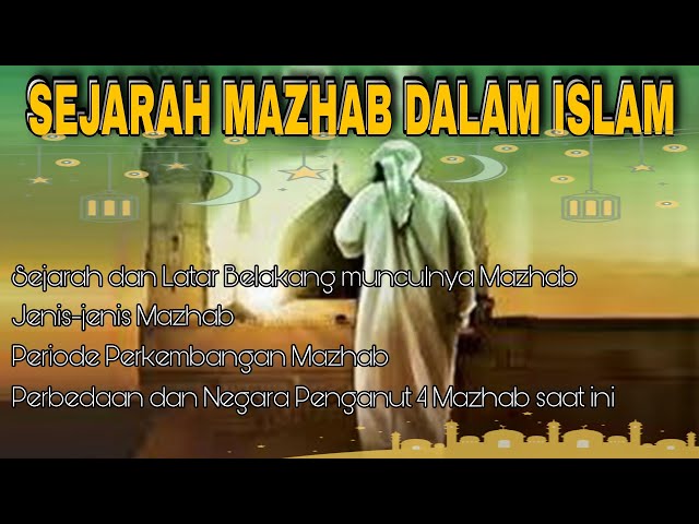 Sejarah Mazhab dalam Islam class=