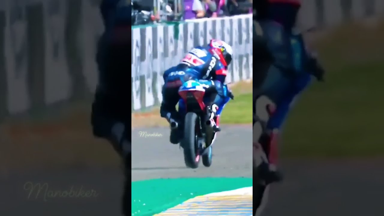 Moto GP 😍 || what a jump 😲 || #shorts