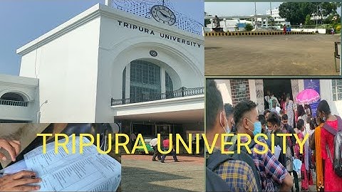 tripura University first time // migration certificate