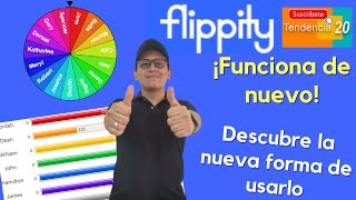 como es la nueva forma de funcionar de flippity