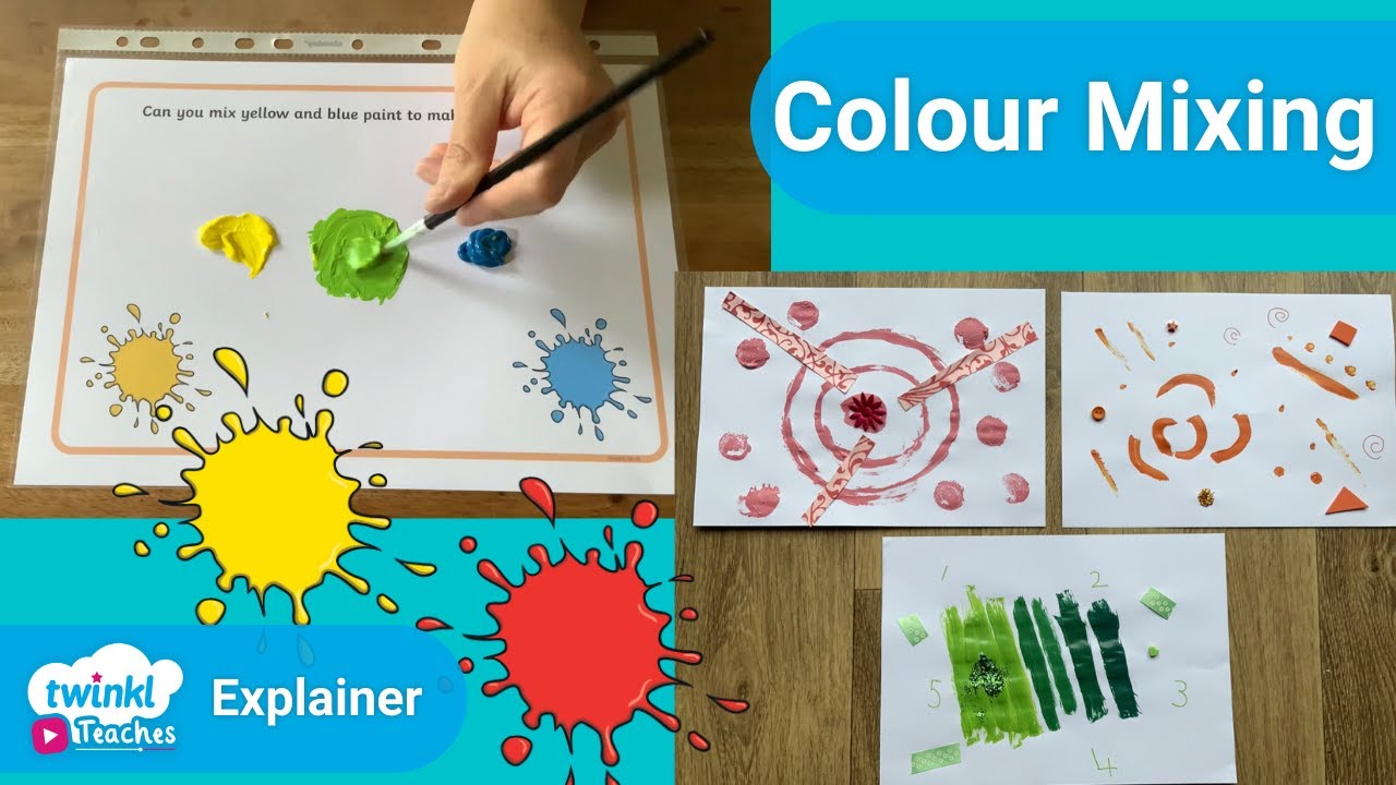 Color Mixing Chart: Surprising Combinations - Drawings Of...
