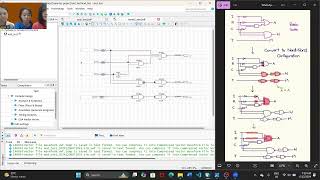 Demonstration of combinational logic design using Quartus Prime software