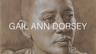 A portrait of Gail Ann Dorsey #davidbowie #bassplayer #tribute