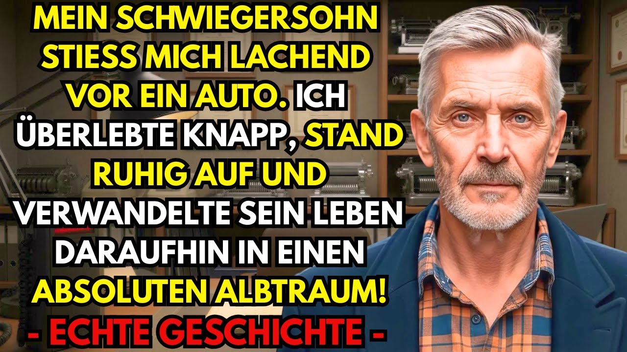 Mein Schwiegersohn hat mich direkt unter die Räder eines Autos gestoßen. Ich hörte den Motor aufheulen, sah das Aufblitzen der Scheinwerfer und flog bereits auf den Asphalt, während er nur dastand...