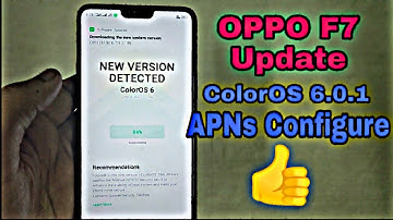 OPPO F7 New Update ColorOS 6.0.1