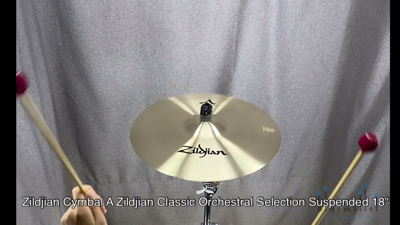 Zildjian Cymbal A Zildjian Classic Orchestral Selection Suspended