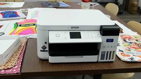 Setting Up Your New Epson F170 Sublimation Printer