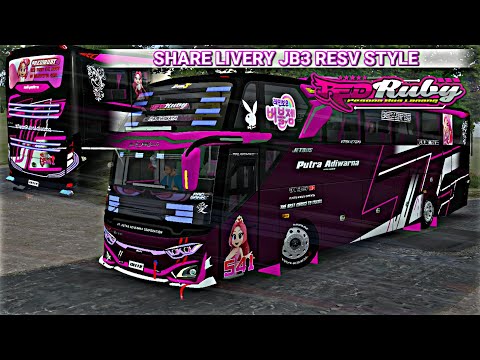 Sharee!! Livery KODENAME SRIKANDI JB3 SHD RESV X RED RUBY STYLE PV RELEASED 🌈