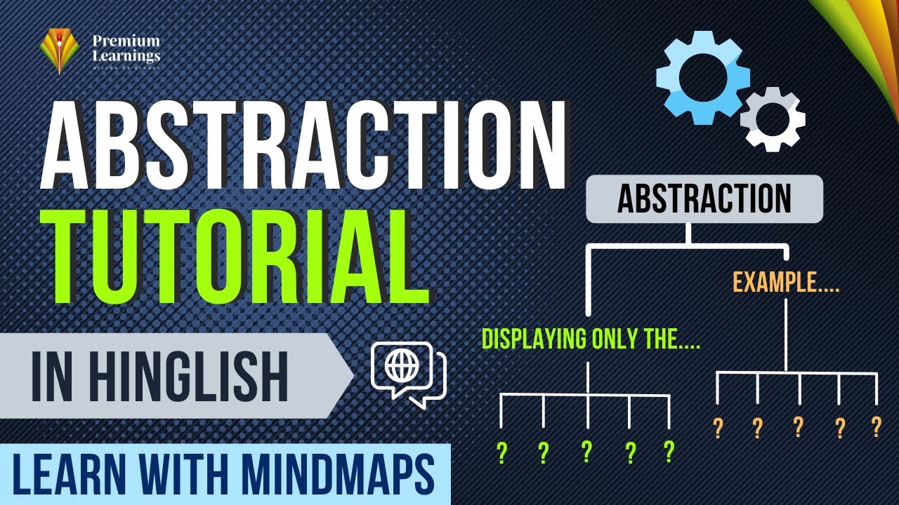 Object Oriented Programming - Abstraction | Premium Learnings - YouTube