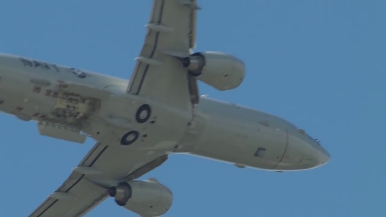 ticket yemek kartı Farnborough 2014 Boeing Poseidon on Patrol