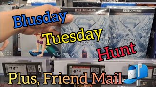 Blusday Tuesday Hunt: Superman 4K Collection, Knock at the Cabin plus, Friend Mail!!