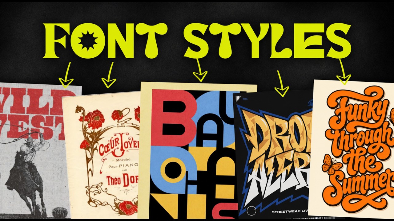 10 Font Styles You've Seen But Never Knew How to Search